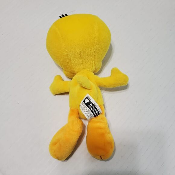 Tweety Bird Warner Bros Looney Tunes Vintage 1998 Plush Stuffed Animal Doll - Picture 2 of 7